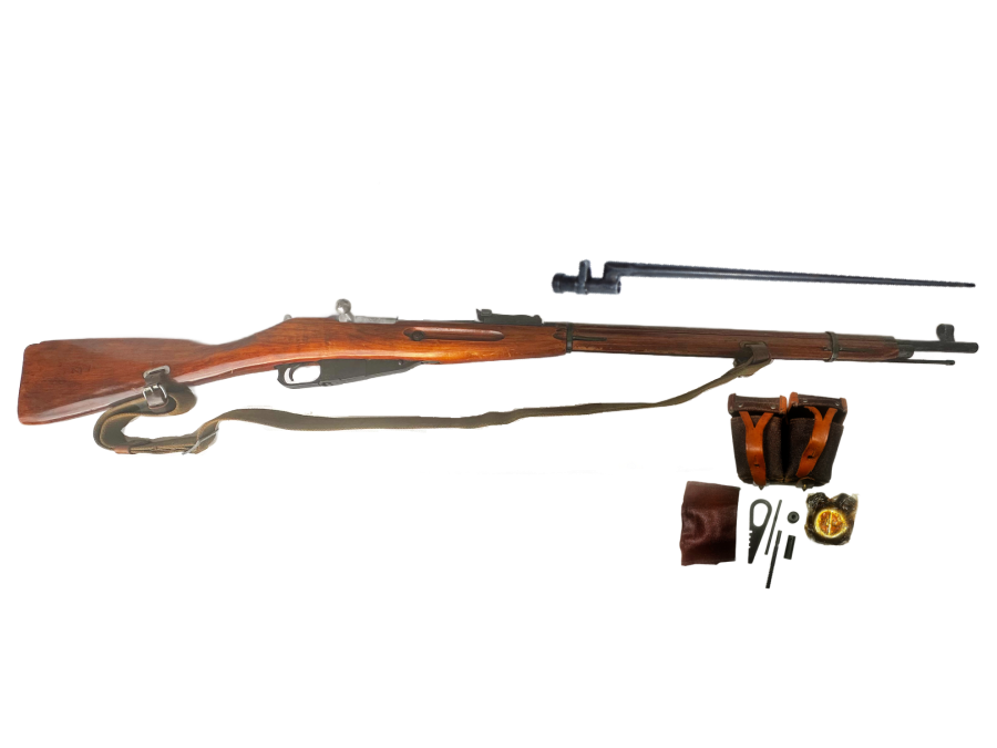 Russian 91/30 Mosin Nagant Rifle Sling – Dated 1943, Original Military Surplus