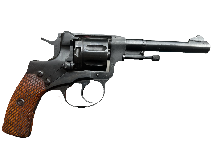 1940 Russian M1895 Nagant ZHO Revolver Original | World War I & II