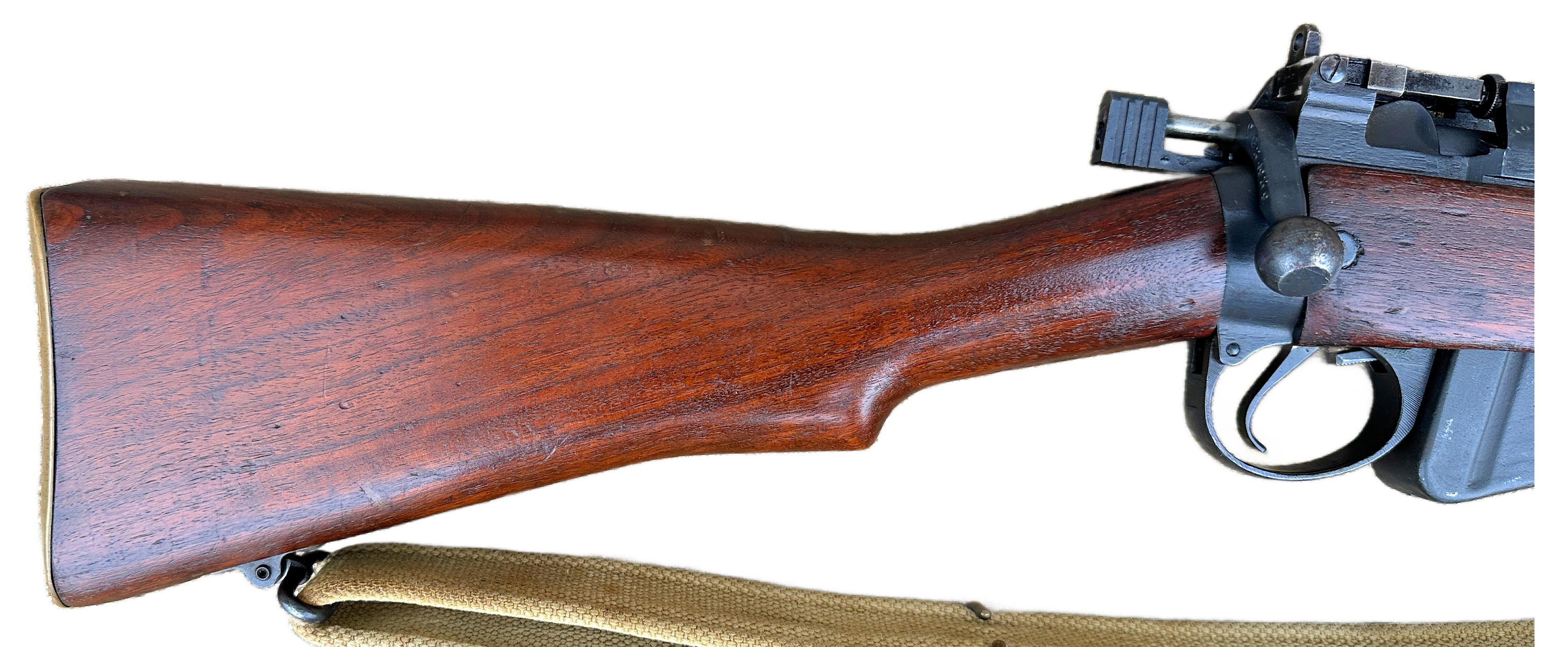 Eng Rifle Ww2 WW2 British Savage Enfield No.4 MK1 Caliber .303 *Marked “U.S. Property ...