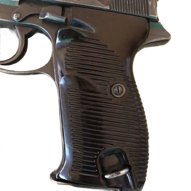 WW2 German Walther P.38 AC41 Pistol & Marked Black Leather Holster