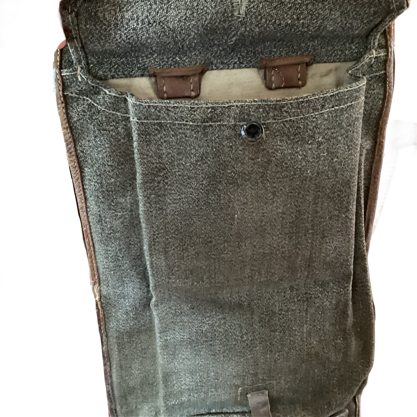 WW2 Original German 1943 Military Pony Fur Backpack Tornister Rucksack ...