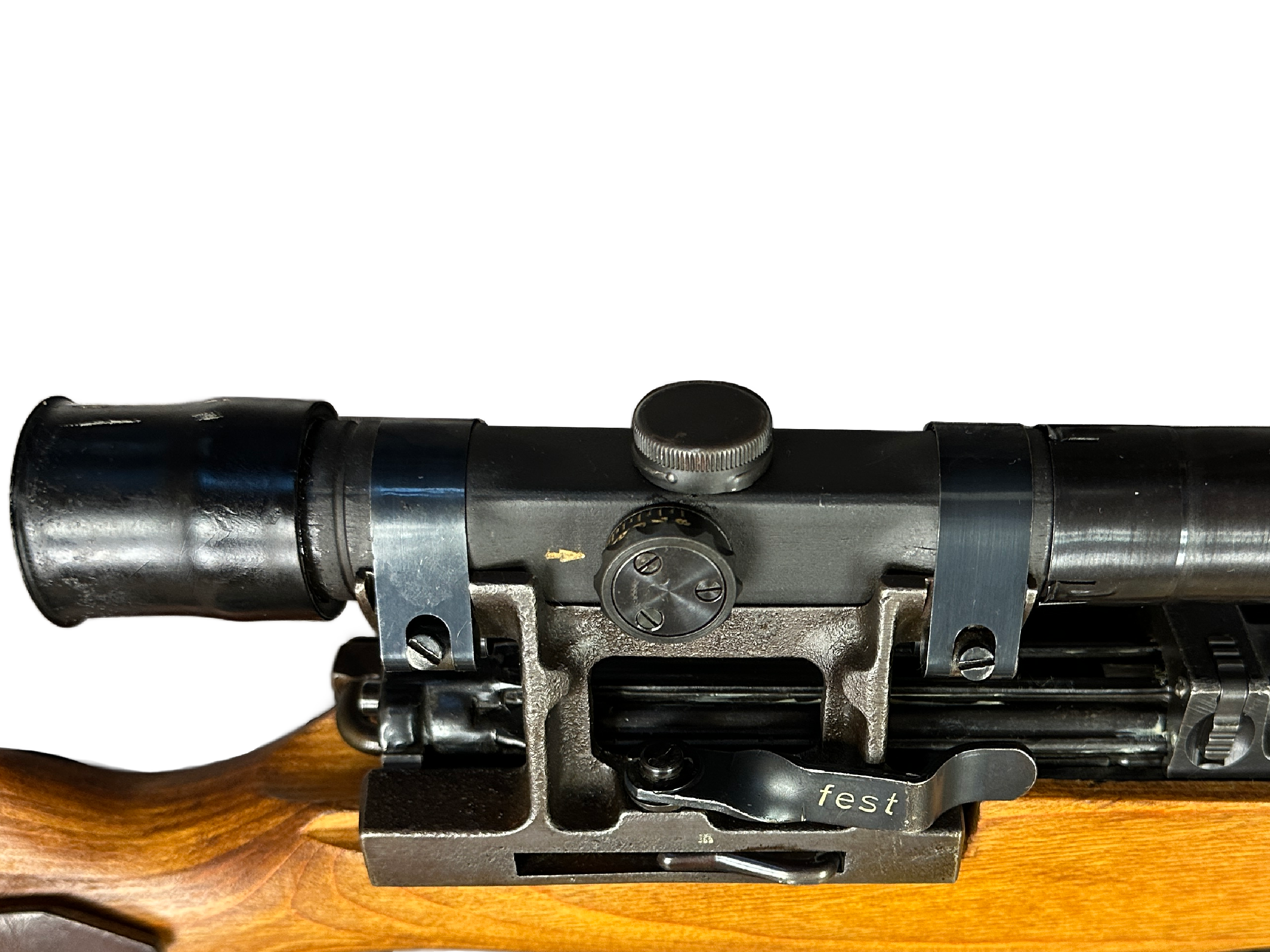 WW2 Original German 1943 Walther G43 Caliber 8mm Rifle with ZF4