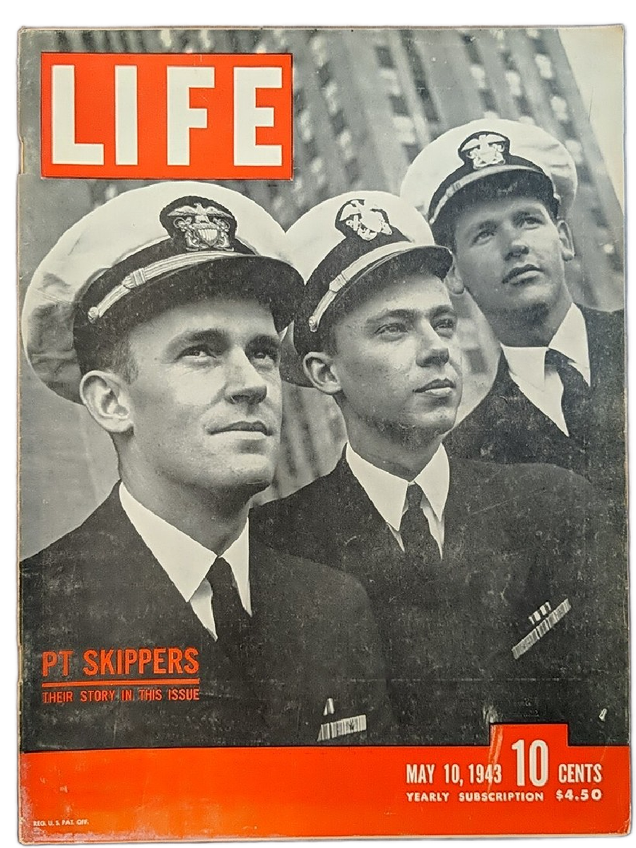 １９世紀末から20世紀初頭の詩雑誌復刻版　Slatkine Reprints Original WW2 ERA LIFE Magazine Dated May 10, 1943 Cover Story PT