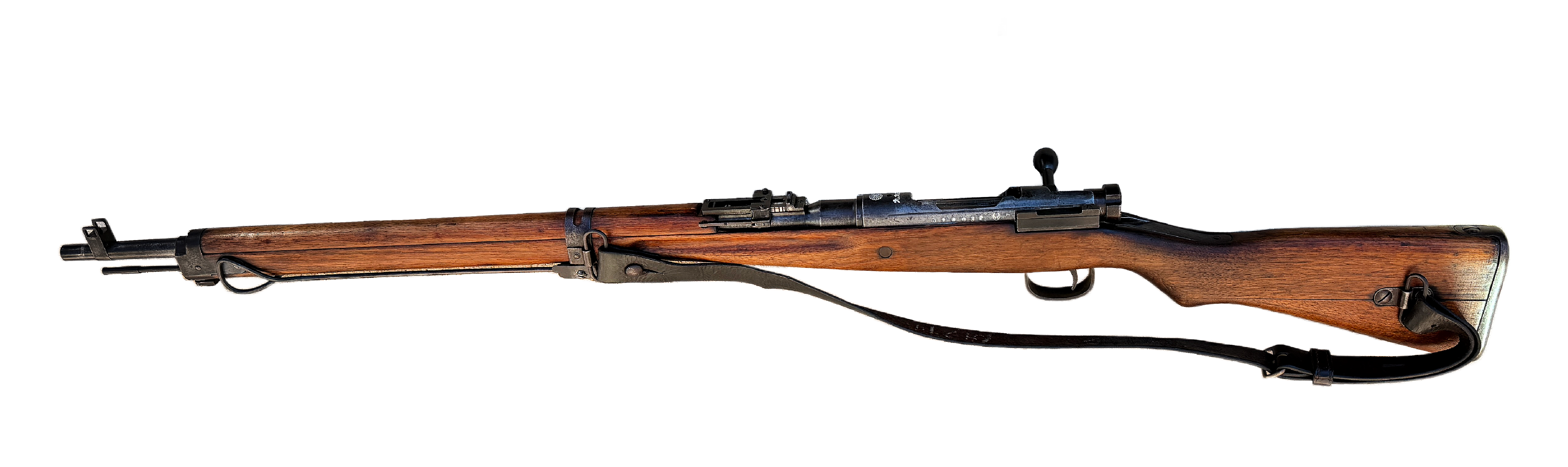 Japanese Arisaka Type 99 in 7.7 Rifle with Bayonet, Scabbard and