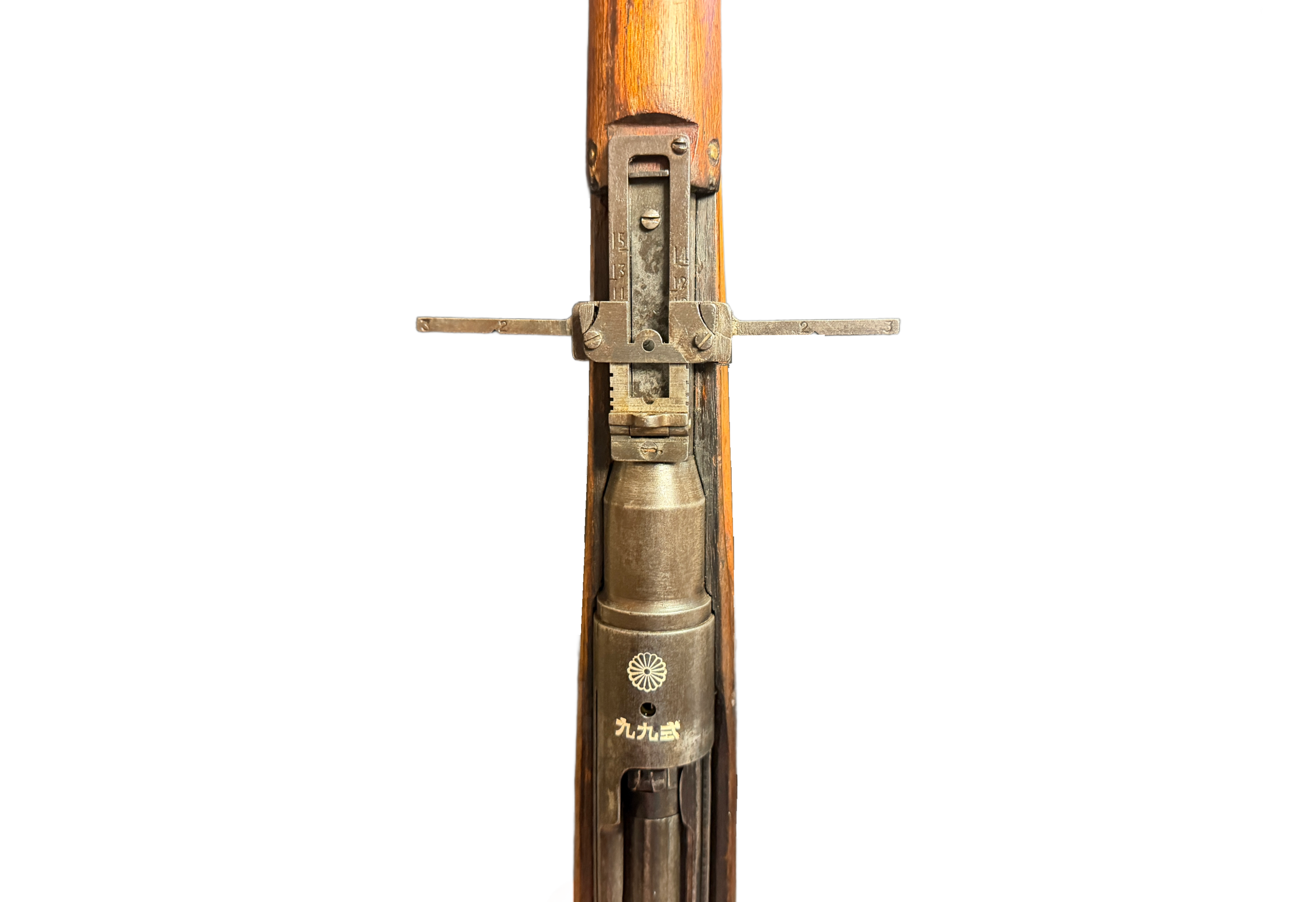 Japanese Arisaka Type 99 in 7.7 Rifle with Bayonet, Scabbard and