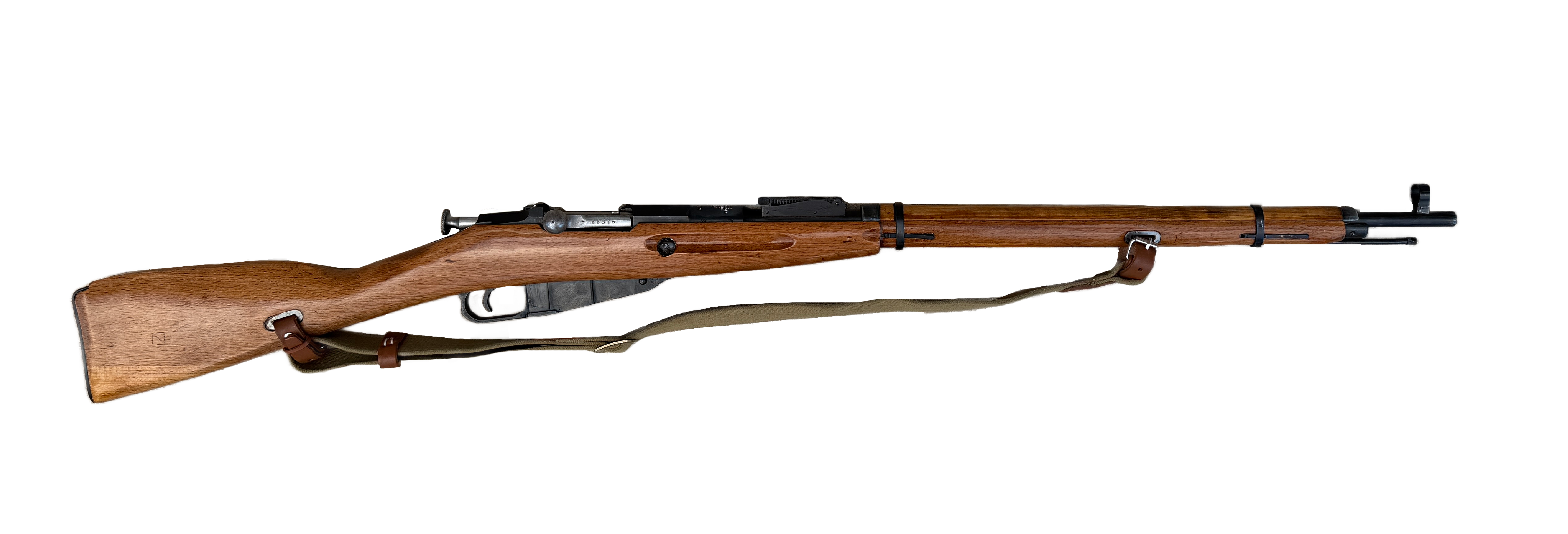 レア　アルゼンチンリーグ　ラヌース Original Russian 1927 91/30 Caliber 7.62X54Rmm Mosin Nagant Bolt