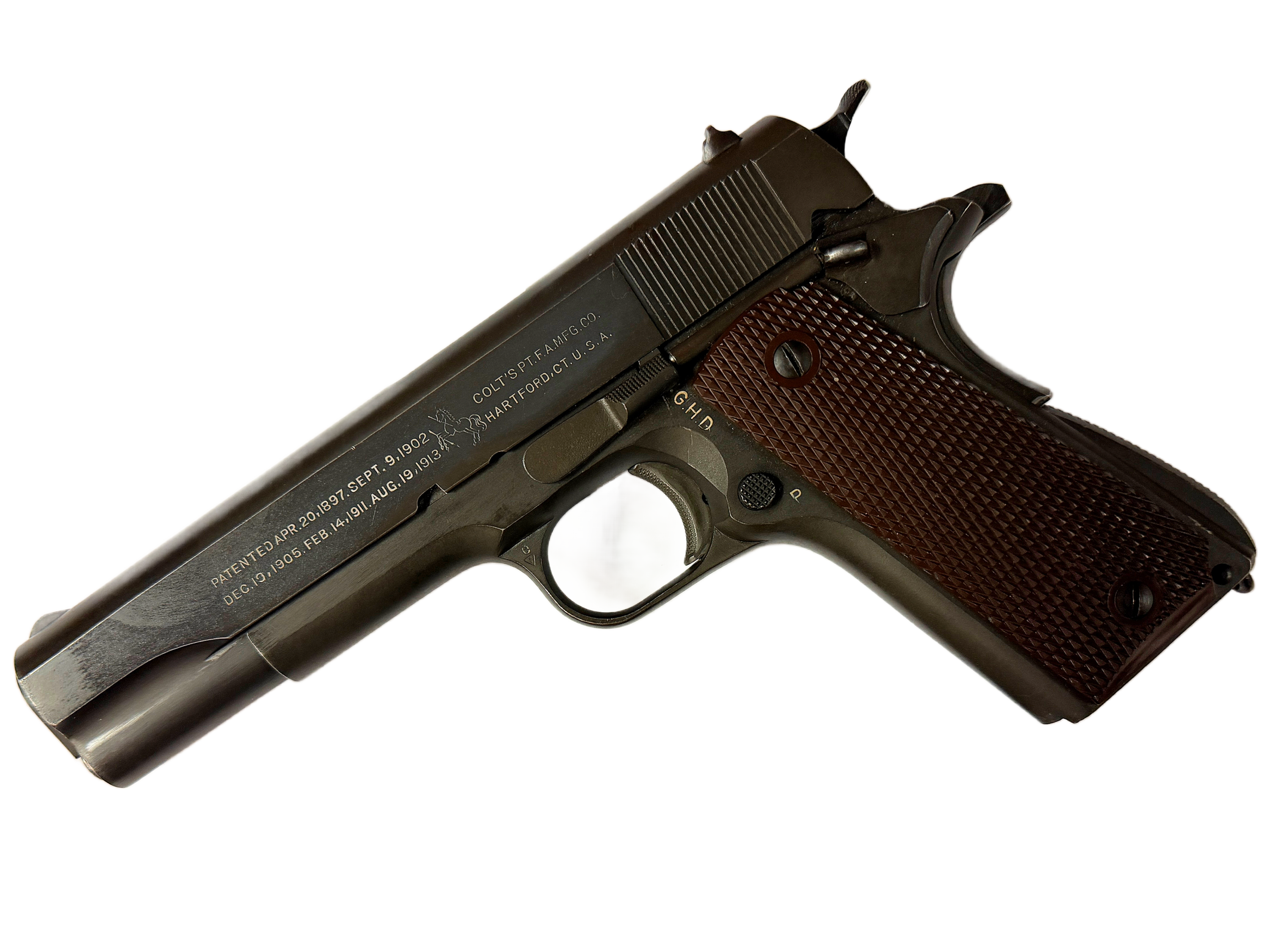 WW2 US Army Colt M1911a1 1944 Cal.45 acp Matching Semi-Auto