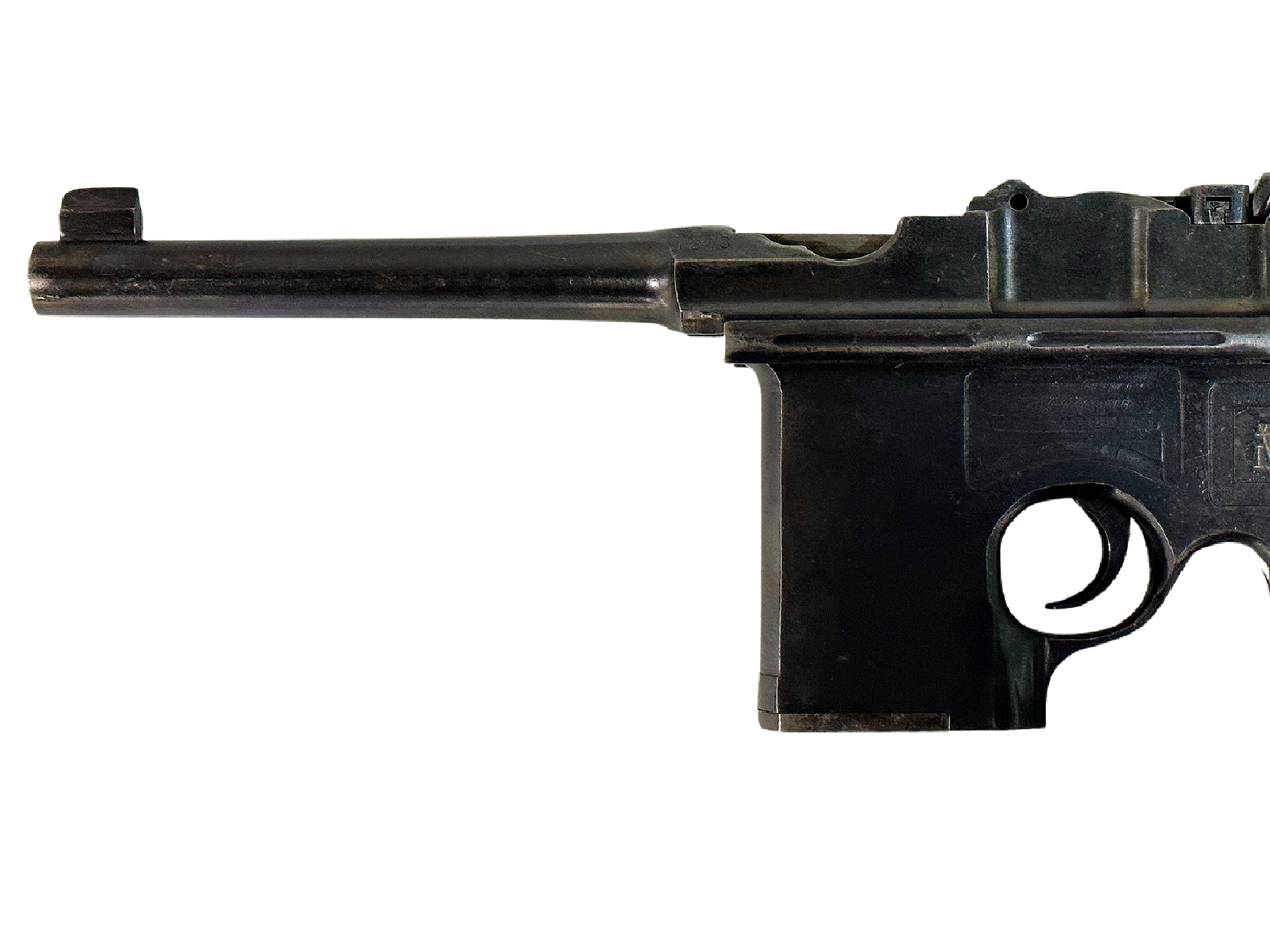 Chinese Shansei C96 Type 17 .45 ACP Broom-handle Pistol Original