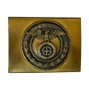 German SA Mobile Swastika All-Brass Belt Buckle (Original) - Photo 1