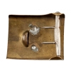 German SA Mobile Swastika All-Brass Belt Buckle (Original) - Photo 2