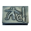 German SA (WWII BräunenHernd) Propoganda Matchbox holder (Original)  - Photo 1