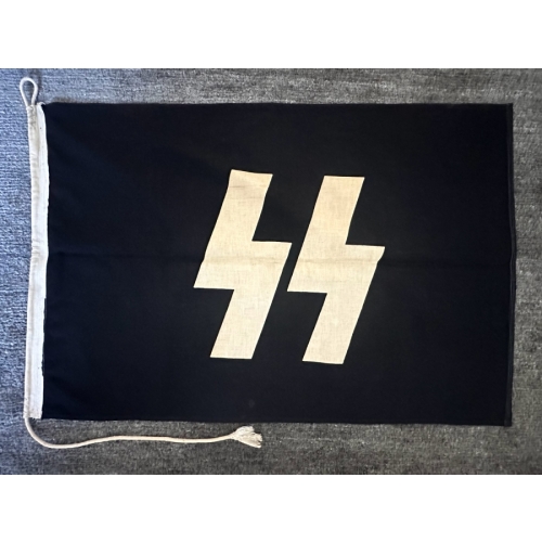 German SS Barracks Flag (Reproduction) - Photo 1
