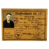 German Weapons License issued 1940 (Original) - Photo 1