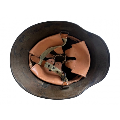 WW1 Austro-Hungarian M17 AW64 Helmet Liner and Chin Strap