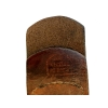 WWII German Army Heer EM Combat Buckle with Leather Tab (Original) - Photo 4