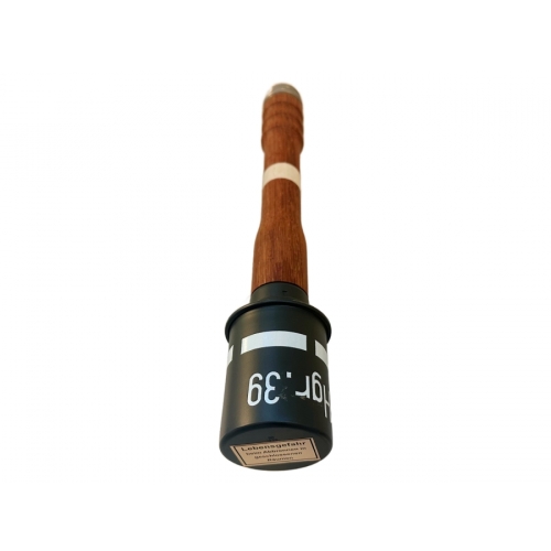 WW2 German M39 “Potato Masher” Stick Smoke Grenade. Wooden Handle With A Metal Head (Reproduction) - Photo 3