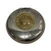 Antique WWI German Soap Dish Trench Art Gott Mit Uns Crown Insignia Collectible (Original) - Photo 3