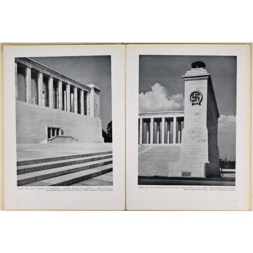Neue Deutsche Baukunst By Albert Speer, Published by Bucherring Volk UND Reich Prag in Berlin 1941 (Original) - Photo 5