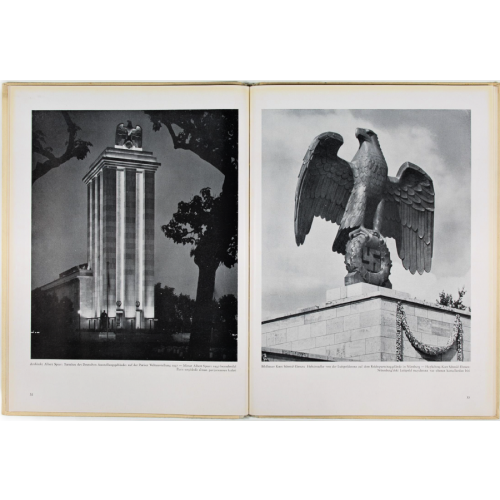 Neue Deutsche Baukunst By Albert Speer, Published by Bucherring Volk UND Reich Prag in Berlin 1941 (Original) - Photo 2
