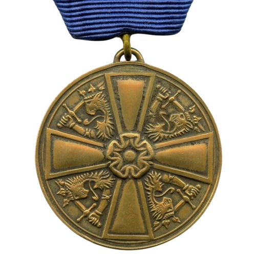 Finland, Republic. An Order of The White Rose, Iii Class Bronze Grade Merit Medal (Original) - Photo 2