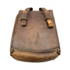 WWII German Melde Kartentasche Black Leather M1935 Mapcase with Contents Original