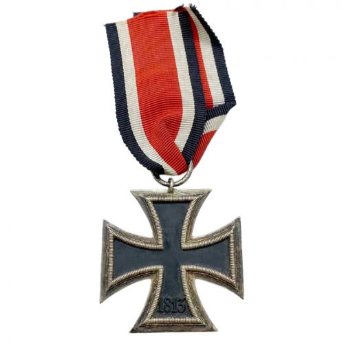 German Nazi 1939 Wehrmacht Iron Cross 2nd Class with Ribbon (Original) - Photo 2