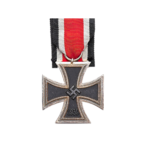WW2 German 1939 Iron Cross 2nd Class + Ribbon
