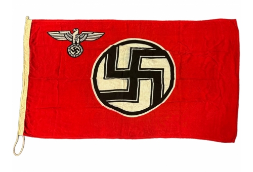 WWII German Kriegsmarine Marked (NAZI) National War Flag.