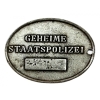 Nazi Gestapo Police Identification Badge - Marked M9/86 (Reproduction) - Photo 2