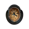 German 1940 M35 ET66 Single Decal Army Heel Helmet 