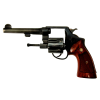 Smith & Wesson Model 1917 Brazilian Double Action 45 CAL ACP Revolver with Strebe Gun Works Holster