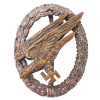 German Fallschirmschützenabzeichen der Luftwaffe Paratrooper Badge by Brüder Schneider A.G., Wien  (Original)