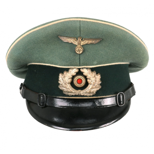 WW2 Original German Army Heer Infantry EM/NCO Schirmmütze Visor Cap