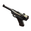 German 1940 P.08 42 CODE All-Matching Luger Pistol with Wood Checkered Grips and Matching Magazine (Original) - Photo 7