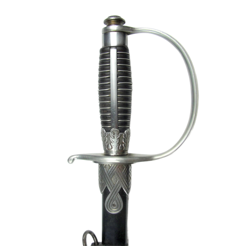 German Third Reich SS Officer's Degen Sword with Scabbard by Peter D. Krebs