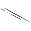 German Third Reich SS Officer's Degen Sword with Scabbard by Peter D. Krebs