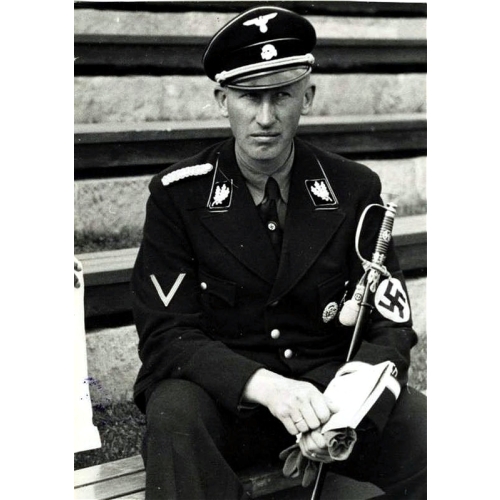  German Third Reich SS Officer's Degen Sword with Scabbard by Peter D. Krebs