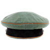 WW2 German SS-Totenkopfverbände Concentration Camp Officer Visor Cap 