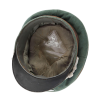 WW2 German SS-Totenkopfverbände Concentration Camp Officer Visor Cap 