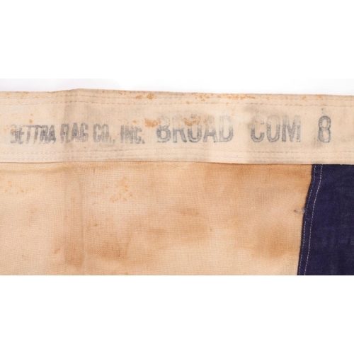WW2 US Bull Halsey USS Enterprise Squadron Flag