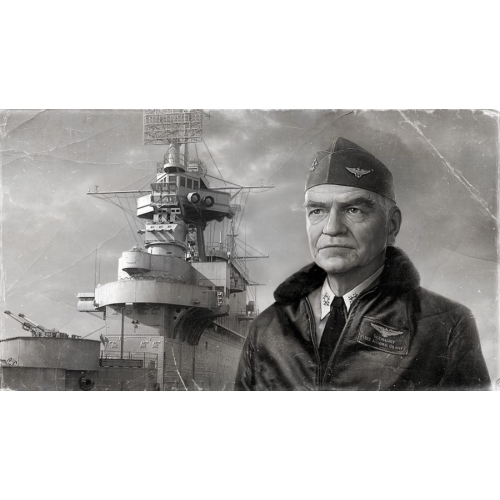 WW2 US Navy Bull Halsey USS Enterprise Squadron 