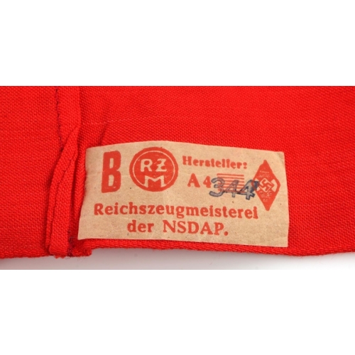 Original German Third Reich Hitler Youth Jugendfest Armband & 1937 Jugendfest Pin