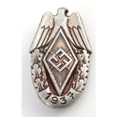 Original 1937 Hitler Youth Jugendfest Pin