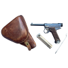 Japanese Army Type 14 Nambu 8mm Pistol With Holster Rig