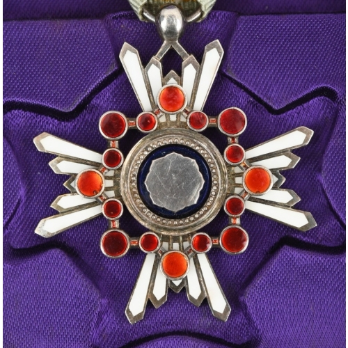 WWII Japanese Order of the Sacred Treasure 6th Class Medal