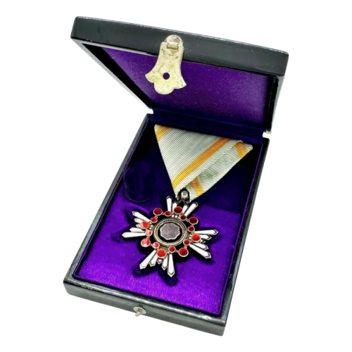 WWII Japanese Order of the Sacred Treasure 6th Class Medal