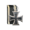 Original WW1 German Iron Cross 2nd Class with Ribbon By WS