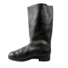 WW2 German EM Black Leather Combat Jackboots