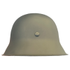 German Waffen SS M42 Single Decal ET64 Helmet 