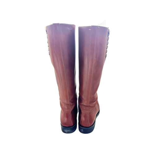 WW2 German Men's Cowhide Officer Knee-High Boots By Biltrite